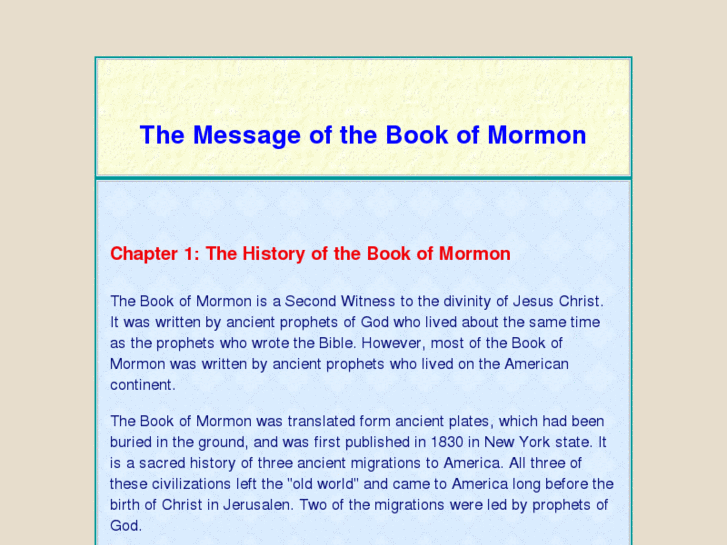 www.book-of-mormon.info