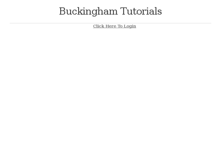 www.buckinghamtutorials.com
