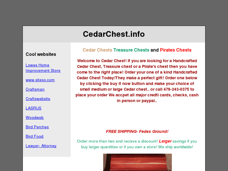 www.cedarchest.info