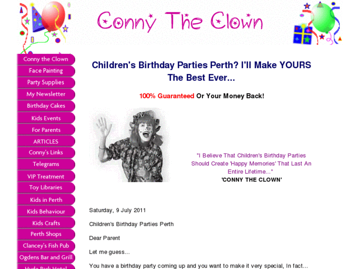 www.childrensbirthdayparty.org