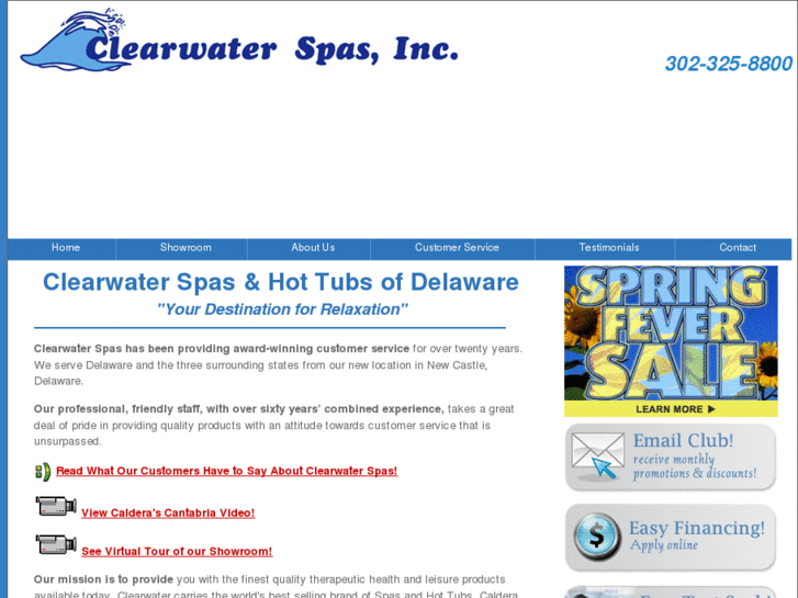 www.clearwaterspasinc.com