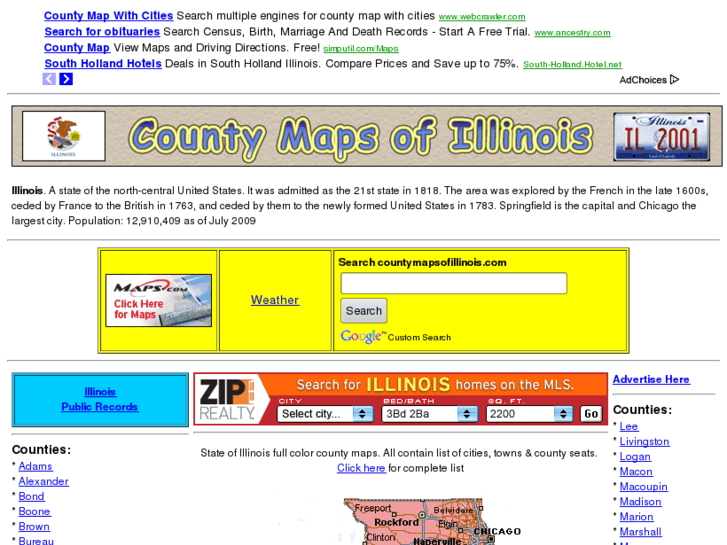 www.countymapsofillinois.com