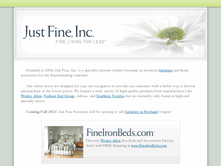 www.justfineinc.com