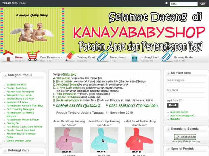 www.kanayababyshop.com