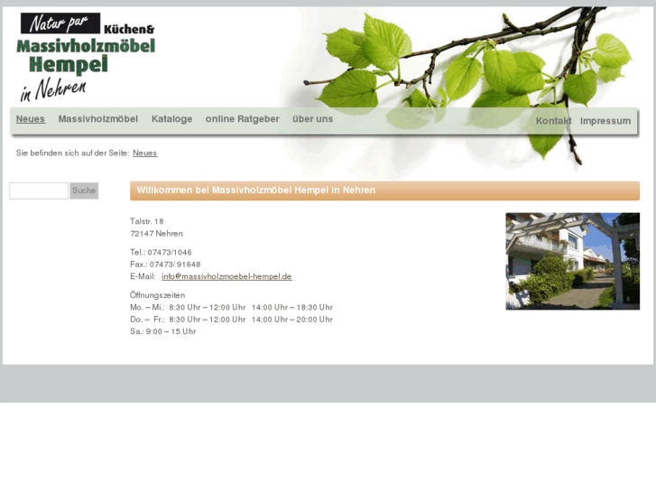 www.massivholzmoebel-hempel.com