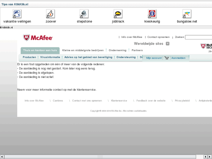 www.mcafeeantivirus.nl