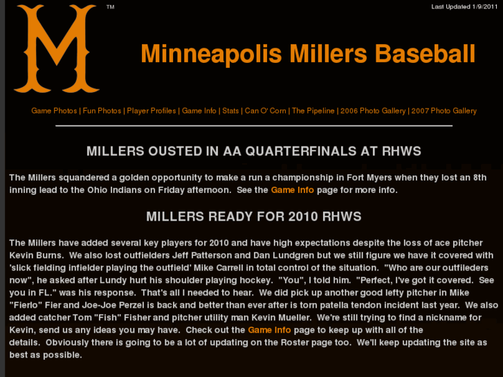 www.millersbaseball.com