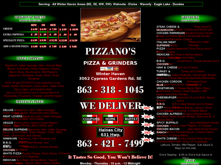 www.pizzanospizzaandgrinderz.com