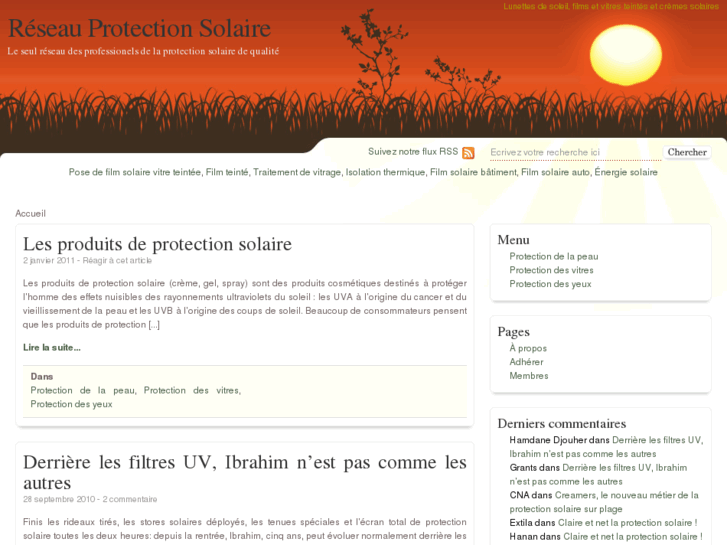 www.protectionsolaire.org