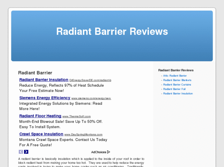 www.radiantbarrierreviews.com