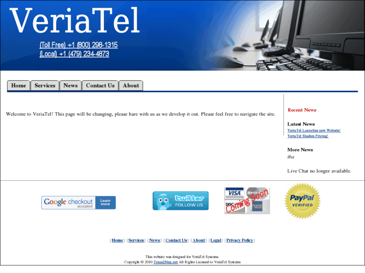 www.veriatel.net