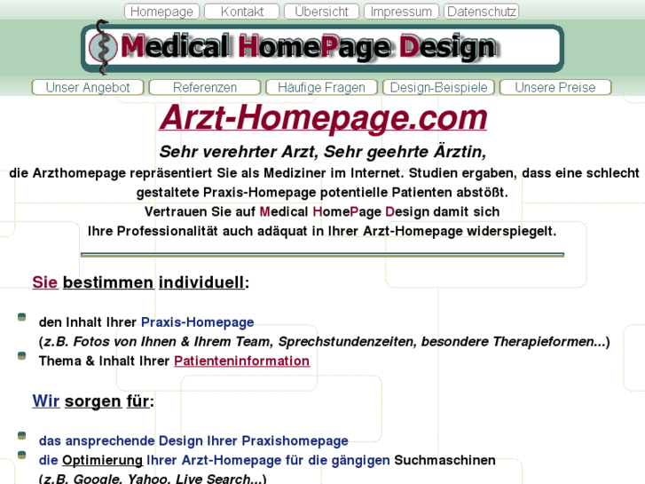 www.arzt-homepage.com