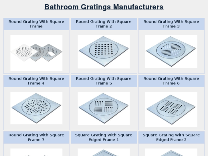 www.bathroomgratingsmanufacturers.com