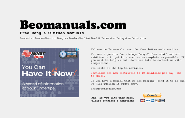 www.beomanuals.com