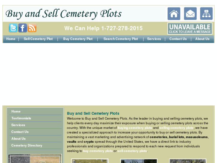 www.buyandsellcemeteryplots.com