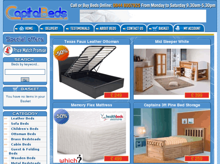 www.capitalbeds.co.uk