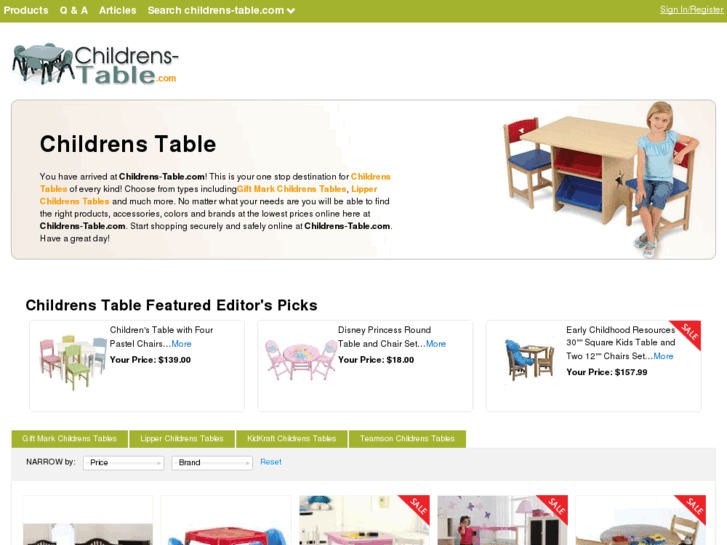 www.childrens-table.com