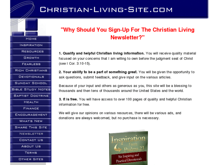 www.christianlivingsite.com