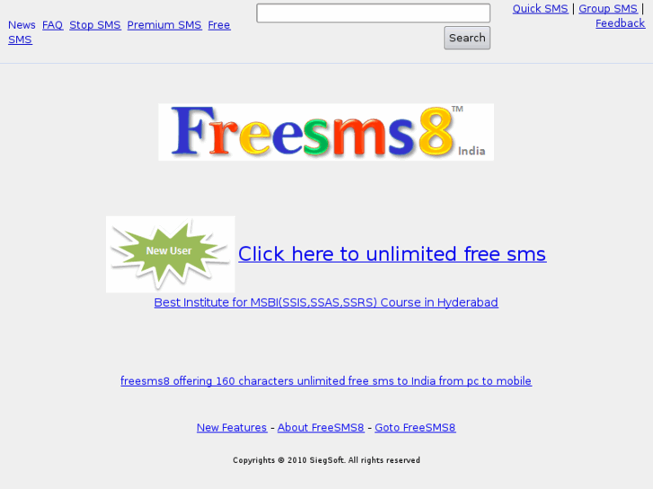 www.freesms8.com