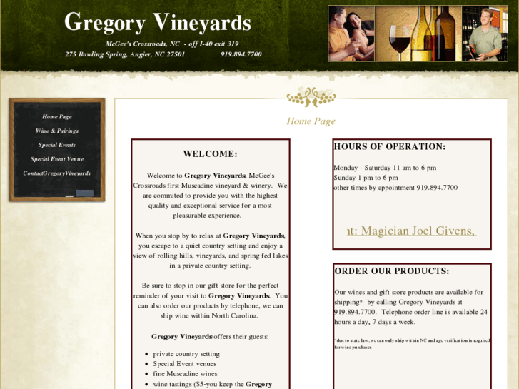 www.gregoryvineyards.com