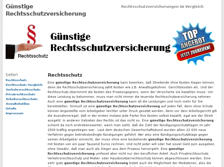 www.guenstigerechtsschutzversicherung.com