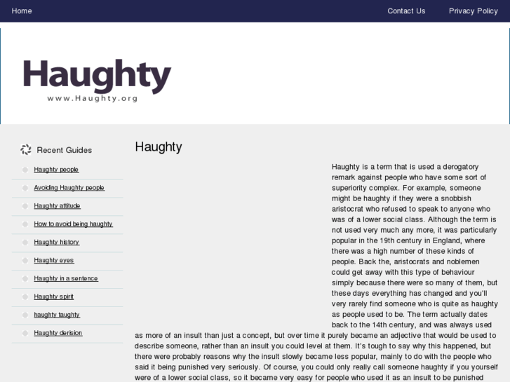 www.haughty.org