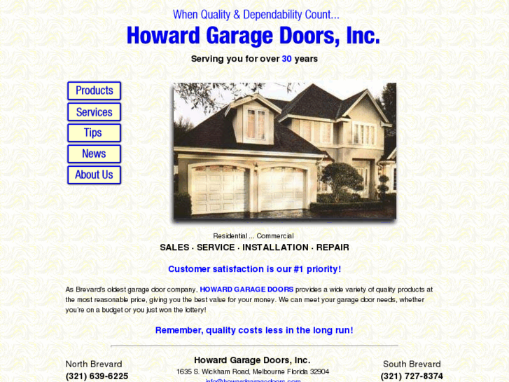 www.howardgaragedoors.com