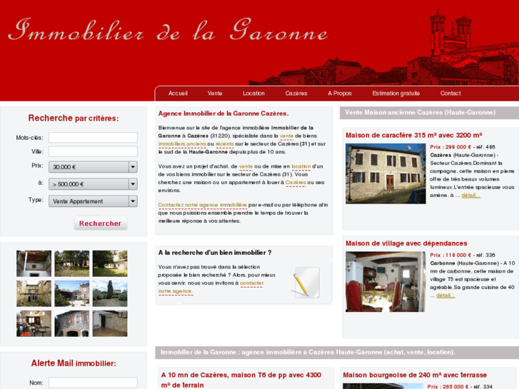 www.immobilierdelagaronne.com