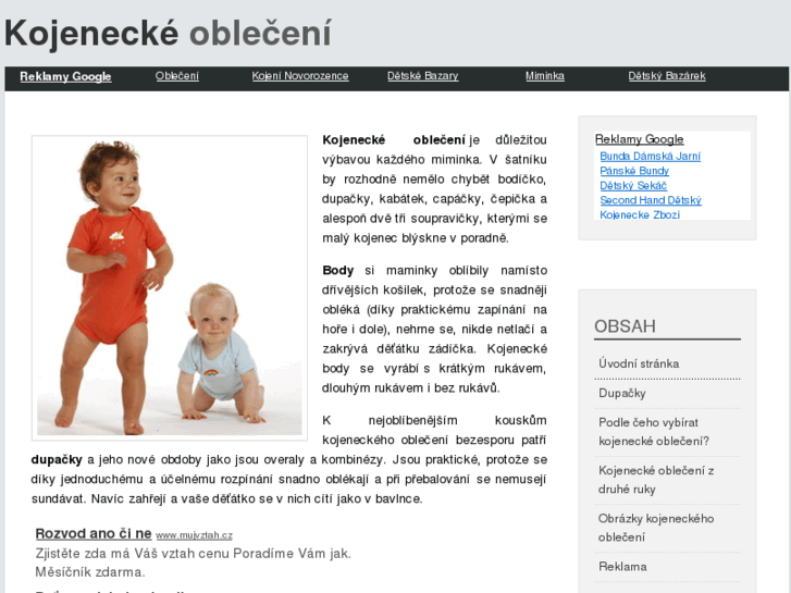 www.kojenecke-obleceni.info