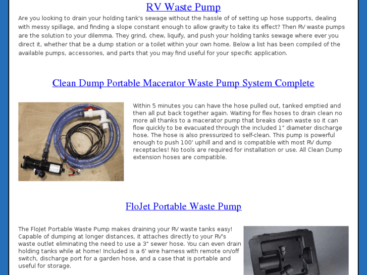 www.rvwastepump.com