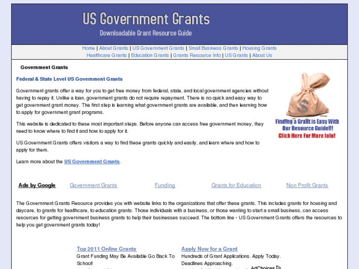 www.us-government-grants.us