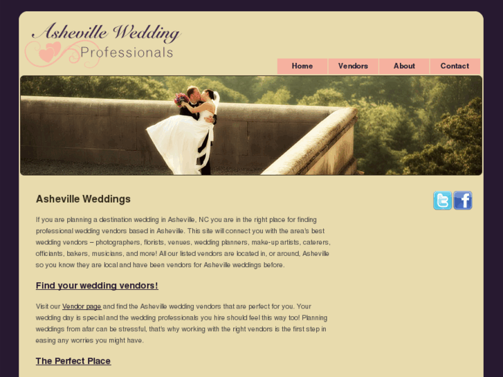 www.ashevilleweddingpro.com