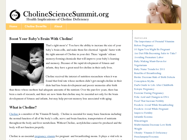 www.cholinesciencesummit.org