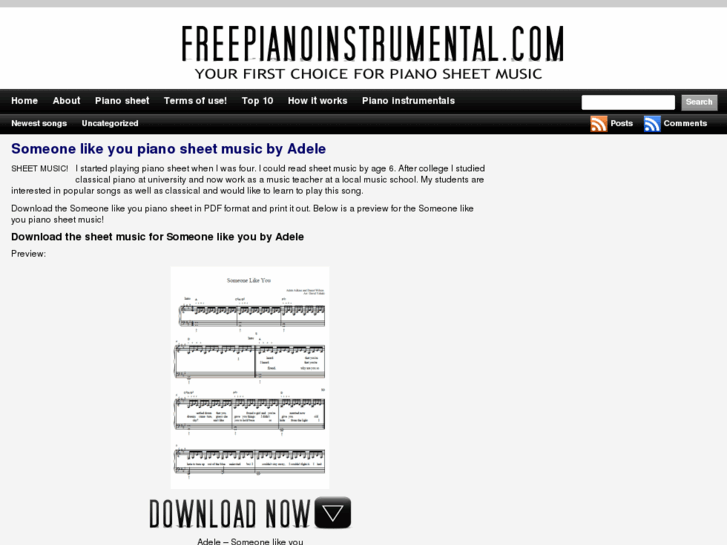 www.freepianoinstrumental.com