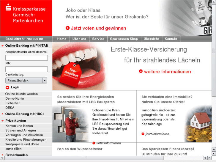 www.kreisparkasse-garmisch.biz