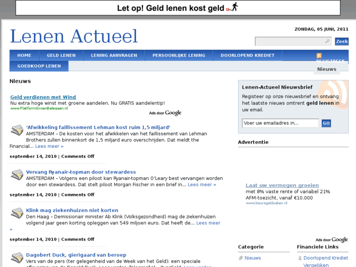 www.lenen-actueel.nl