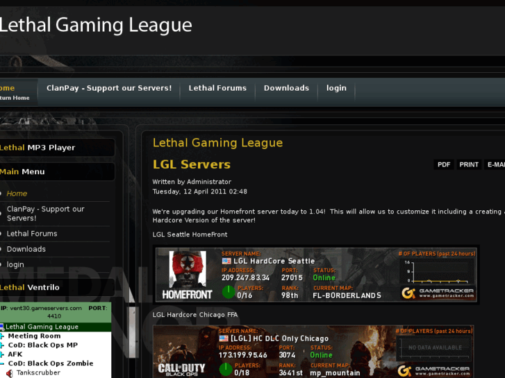 www.lethalgamingleague.com