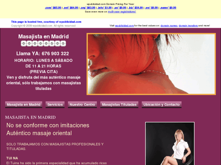 www.masajistaenmadrid.com