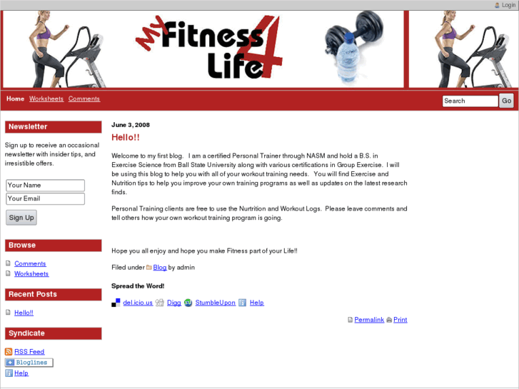 www.myfitness4life.com