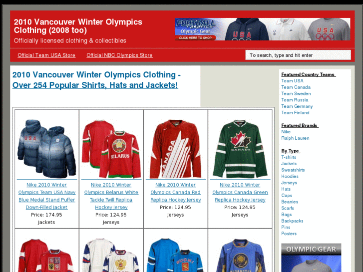 www.olympicsclothing.net