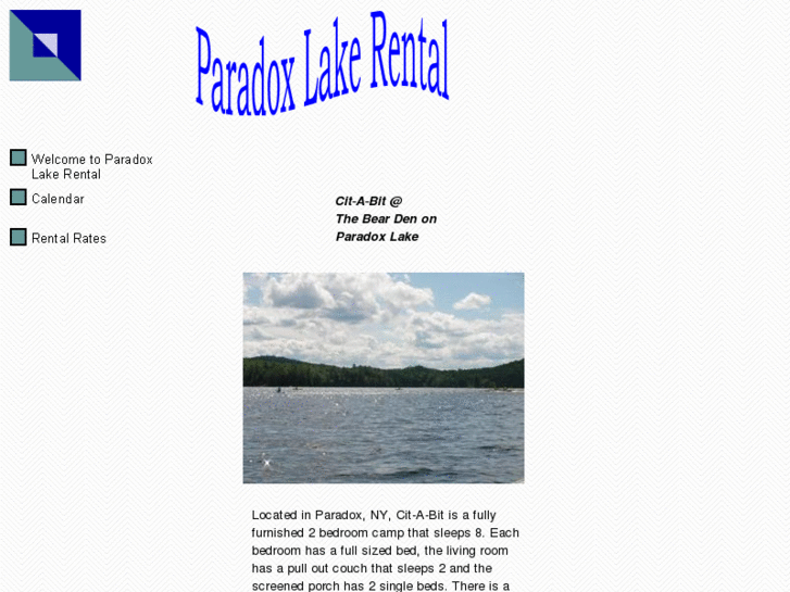 www.paradoxlakerental.com