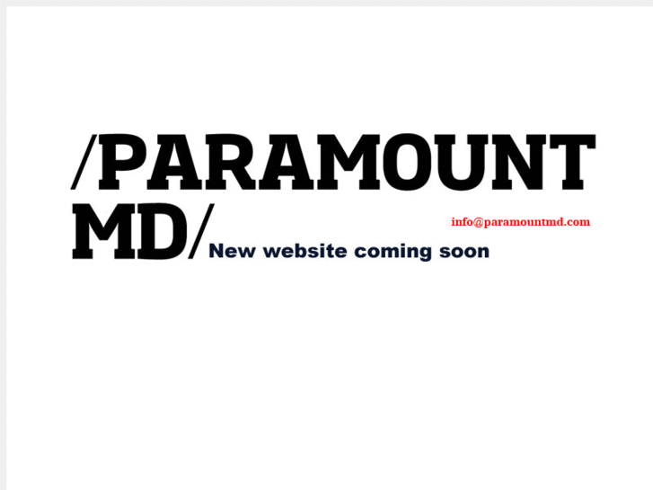 www.paramountmd.com