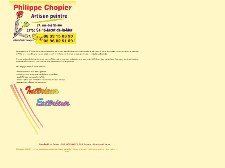 www.peintures-chopier.com