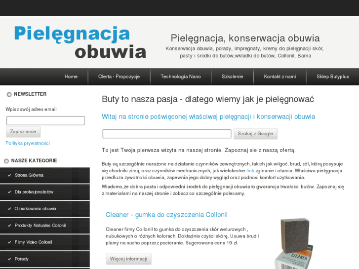 www.pielegnacja-obuwia.pl