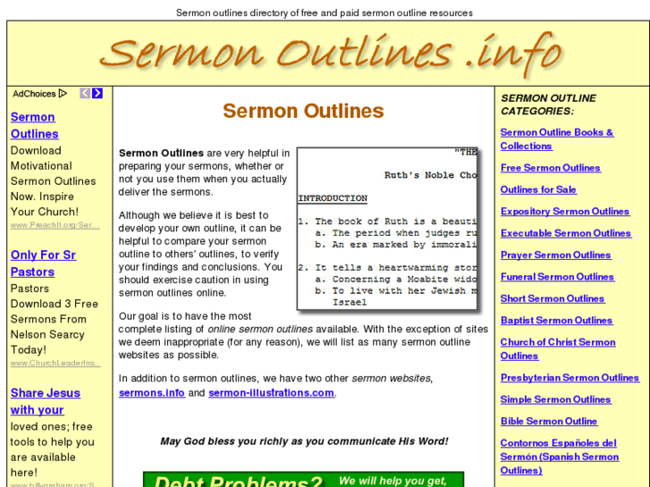 www.sermonoutlines.info