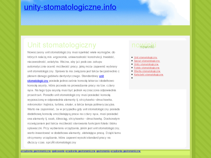 www.unity-stomatologiczne.info