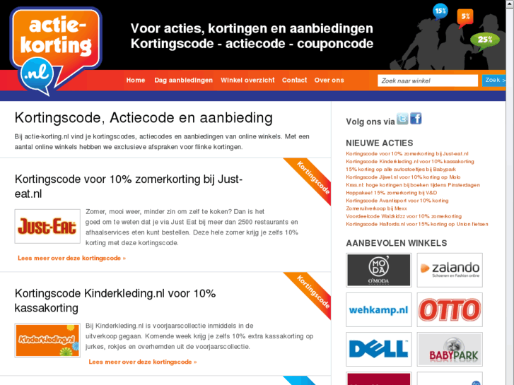 www.actie-korting.nl