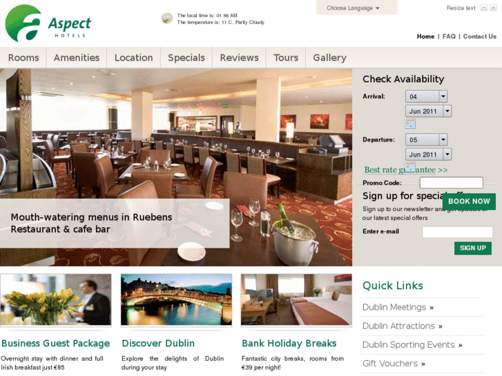 www.aspecthotelparkwest.com