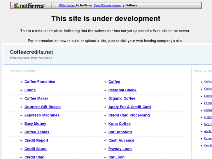 www.coffeecredits.net