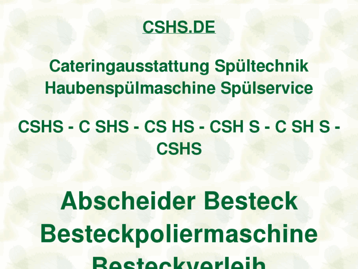 www.cshs.de